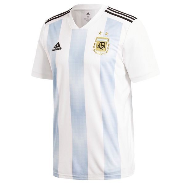 Детская форма игрока Сборной Аргентины Лионель Месси (Lionel Messi) 2017/2018 (комплект: футболка + шорты + гетры)
