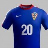 Футболка сборной Хорватии по футболу 2016/2017