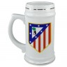 Кружка пивная, керамическая с логотипом Атлетико Мадрид