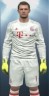 Детская форма голкипера футбольного клуба Бавария Мюнхен 2016/2017 (комплект: футболка + шорты + гетры)