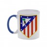 Кружка синяя, хамелеон с логотипом Атлетико Мадрид