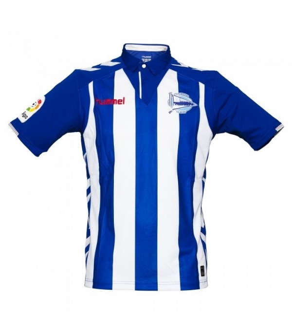 Форма футбольного клуба Алавес 2016/2017 (комплект: футболка + шорты + гетры)